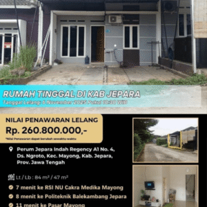 Rumah Tinggal di Kab. Jepara