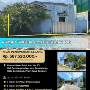 Rumah Tinggal di Kota Semarang