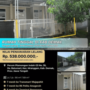 Rumah Tinggal di Kab. Demak